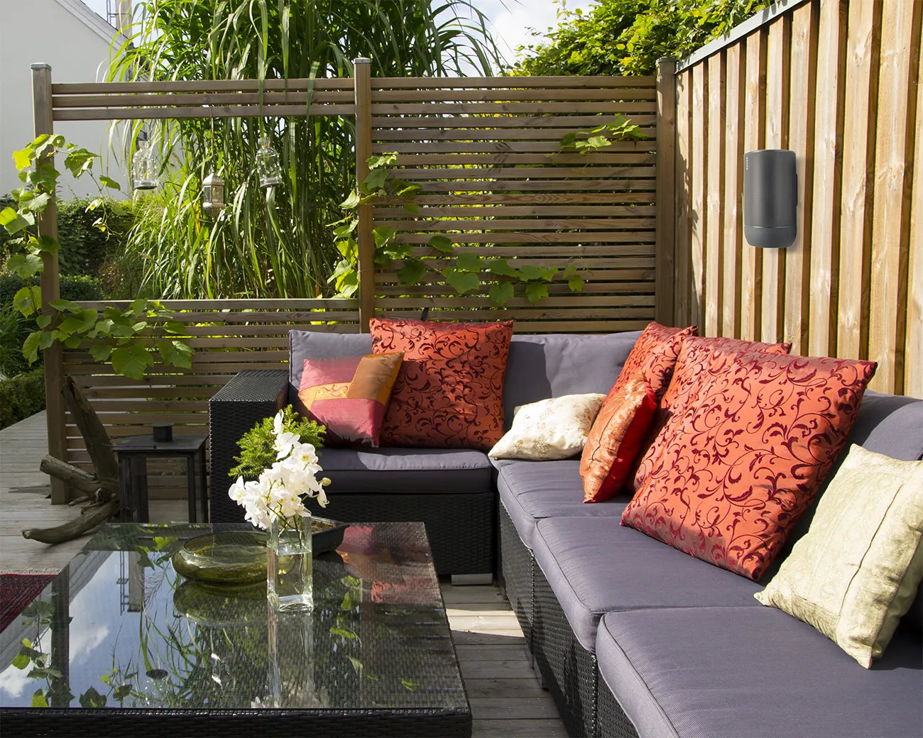 Mountson Premium Outdoor/Indoor Wall Mount Brackets for Sonos Move and Move 2 (Pair)