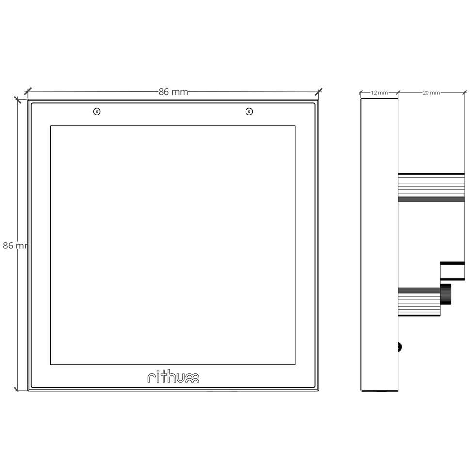 Rithum Smart Switch - Smart Home Control Panel
