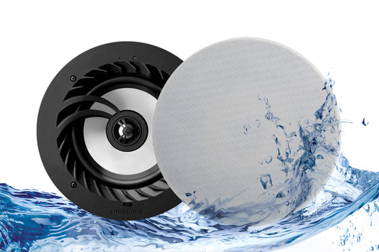 Lithe Audio - 6.5" (IP44 Bathroom) Bluetooth 5 Ceiling Speaker (03210, Single)
