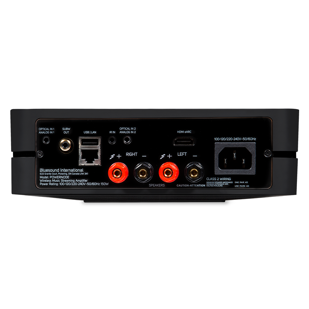 Bluesound Powernode (N330) - Amplified Music Streamer | Ceiling Speakers UK